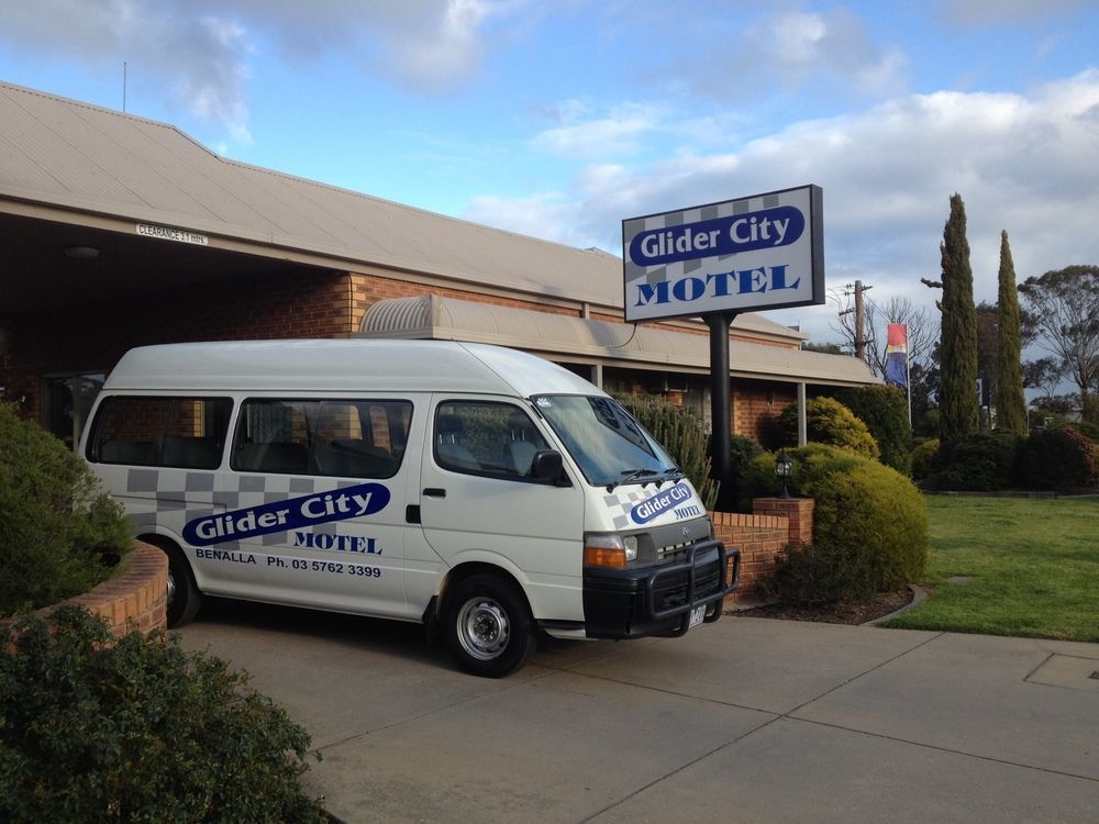 Glider City Motel Benalla Exterior foto