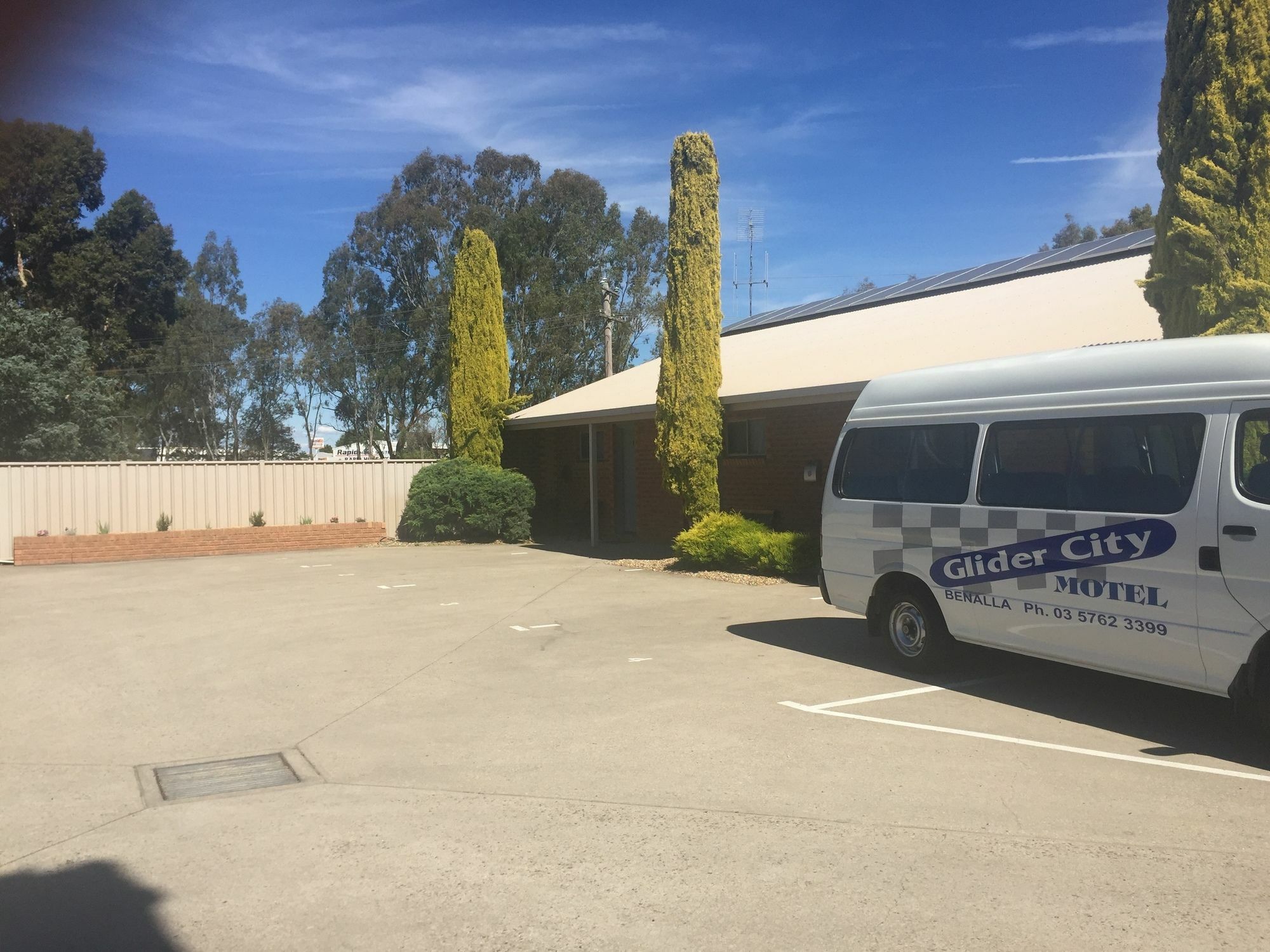 Glider City Motel Benalla Exterior foto