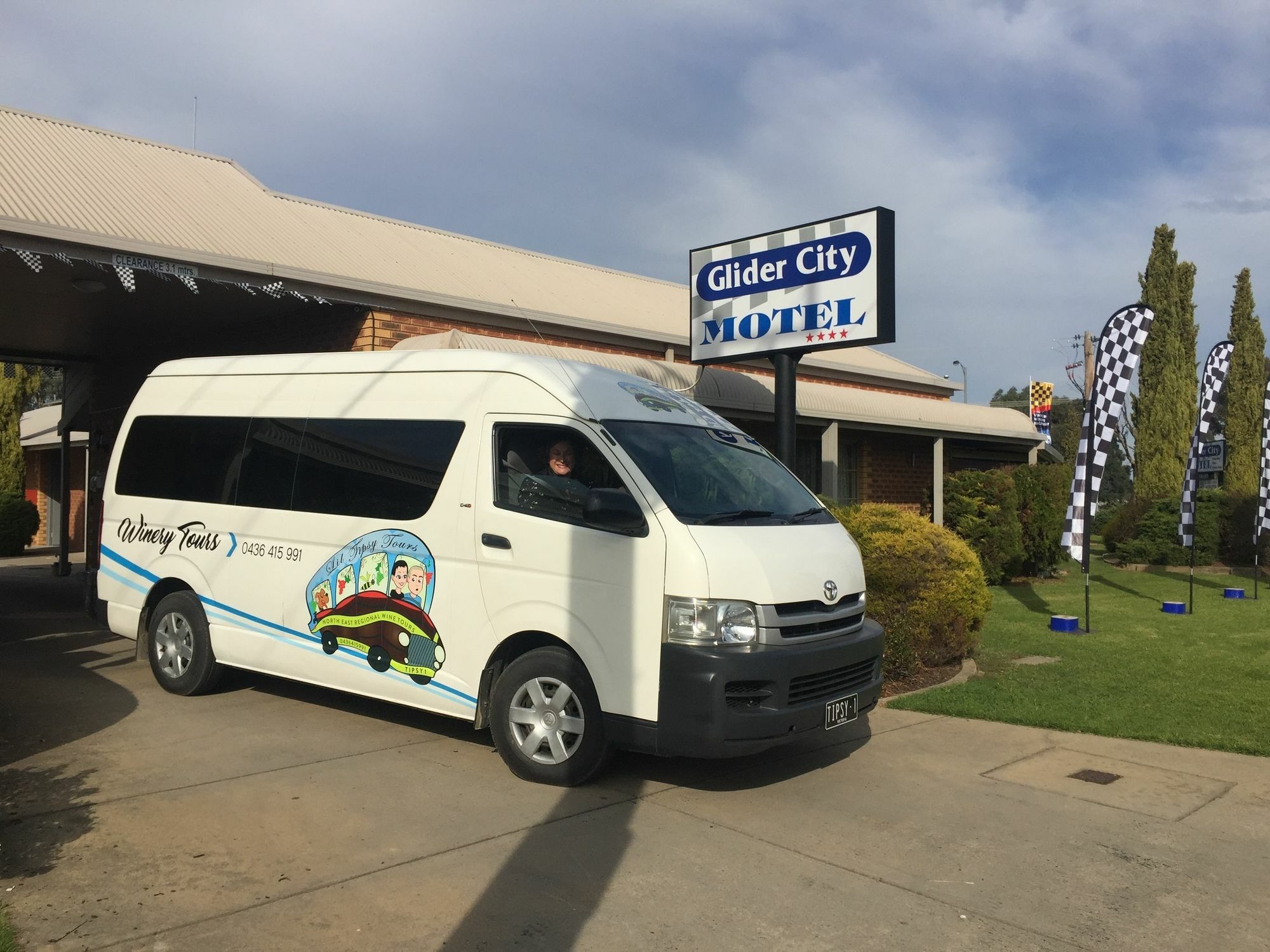 Glider City Motel Benalla Exterior foto