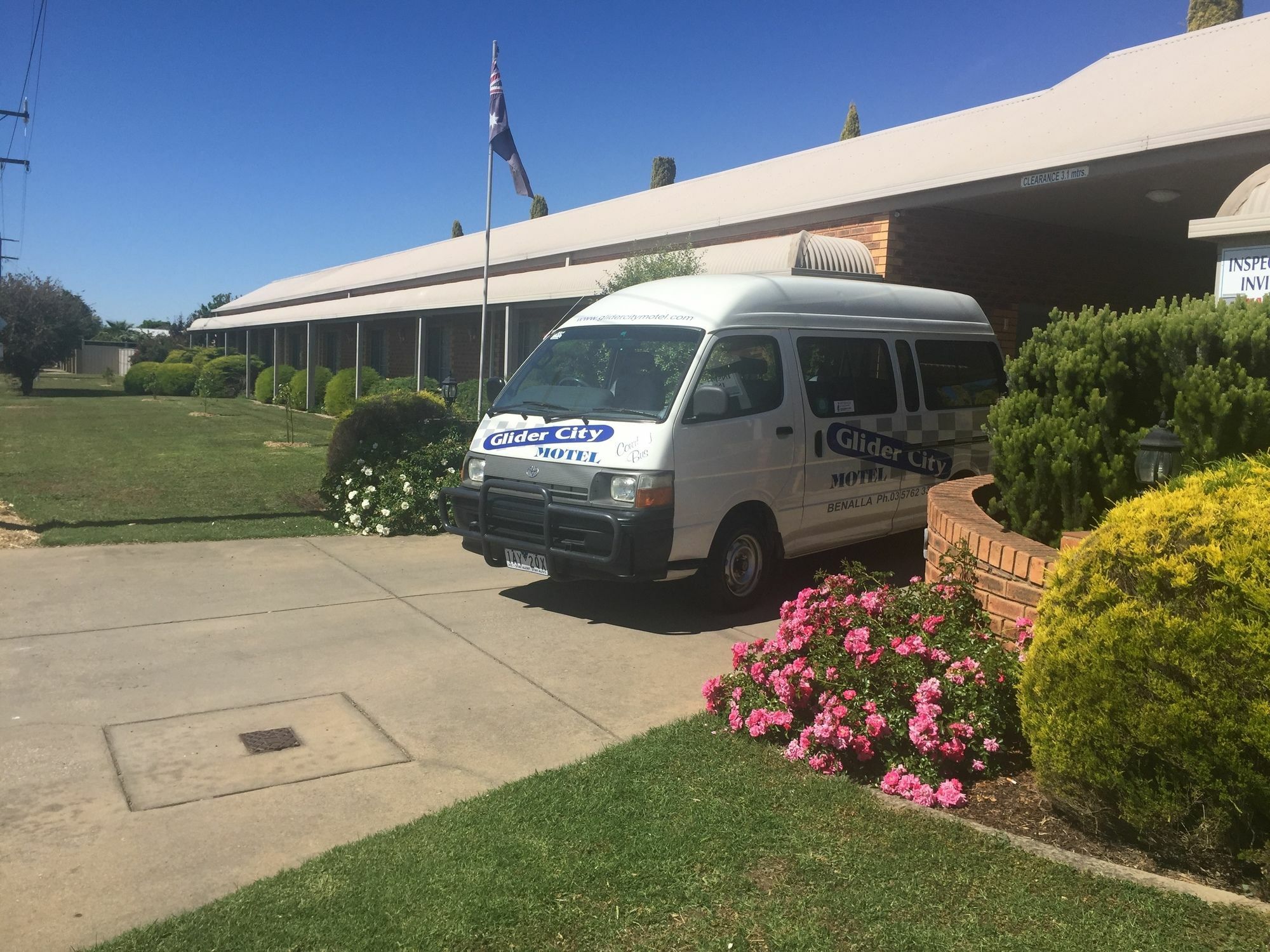 Glider City Motel Benalla Exterior foto