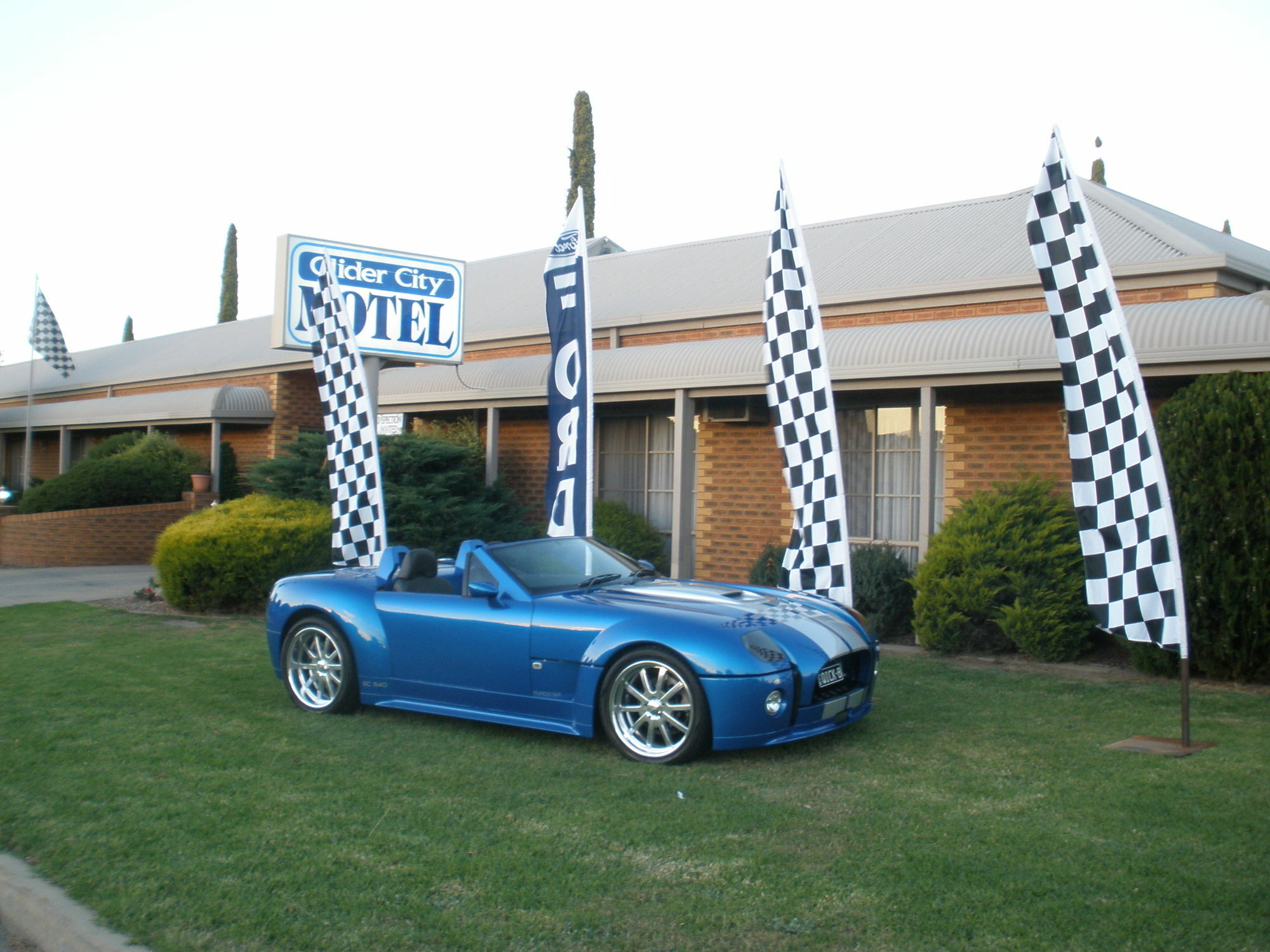Glider City Motel Benalla Exterior foto